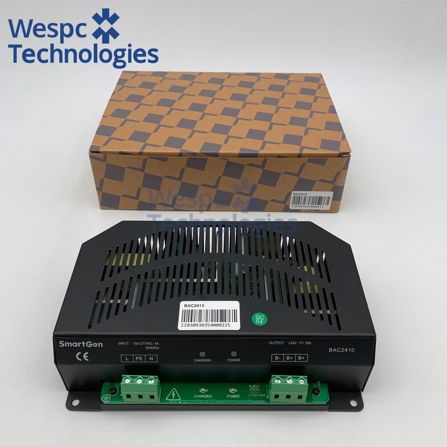 Original SmartGen BAC2410 Battery Charger Multifunction Float Charger 10A 24V Generator Parts
