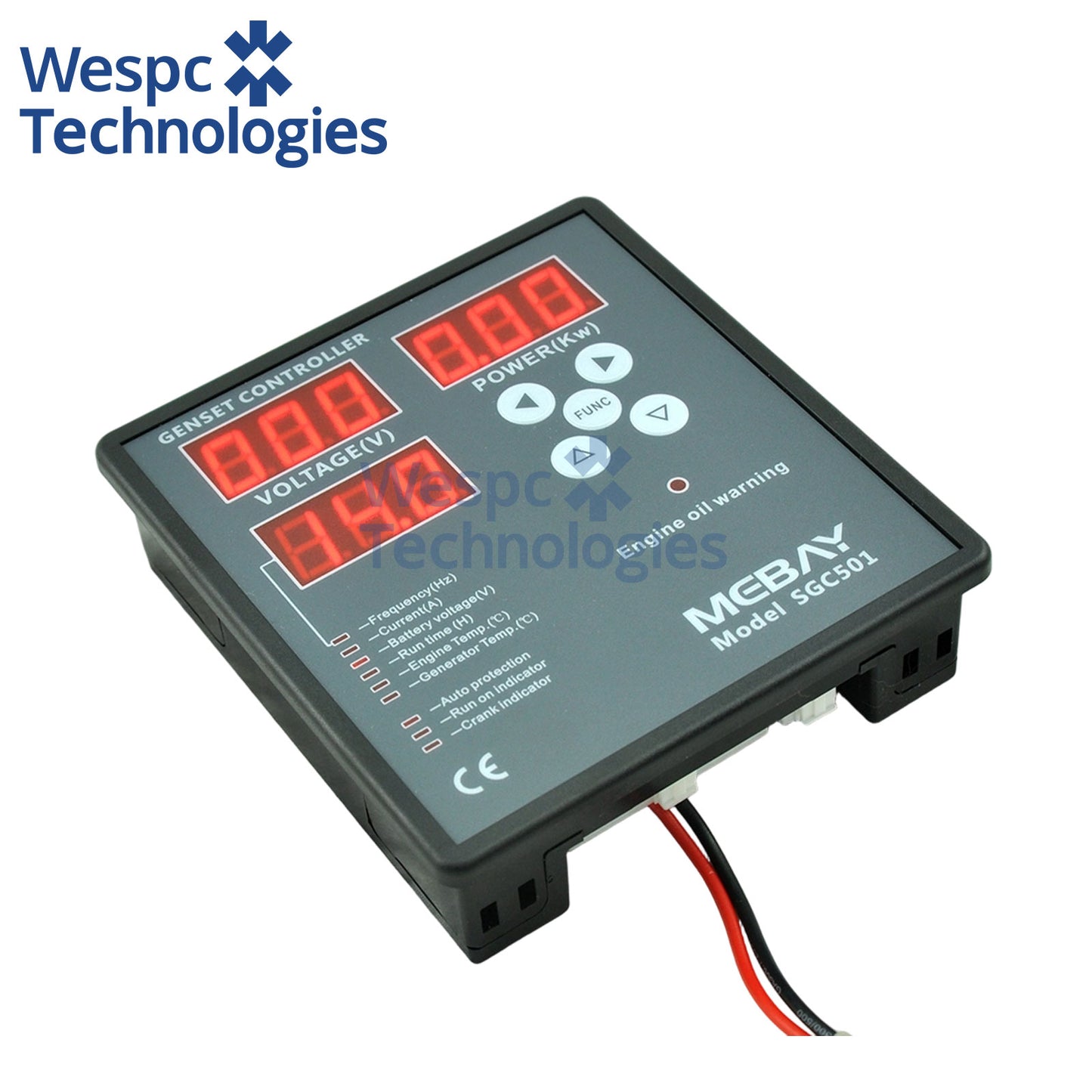 Original Mebay SGC501 Diesel Genset Automatic Detection and Protection Control Panel