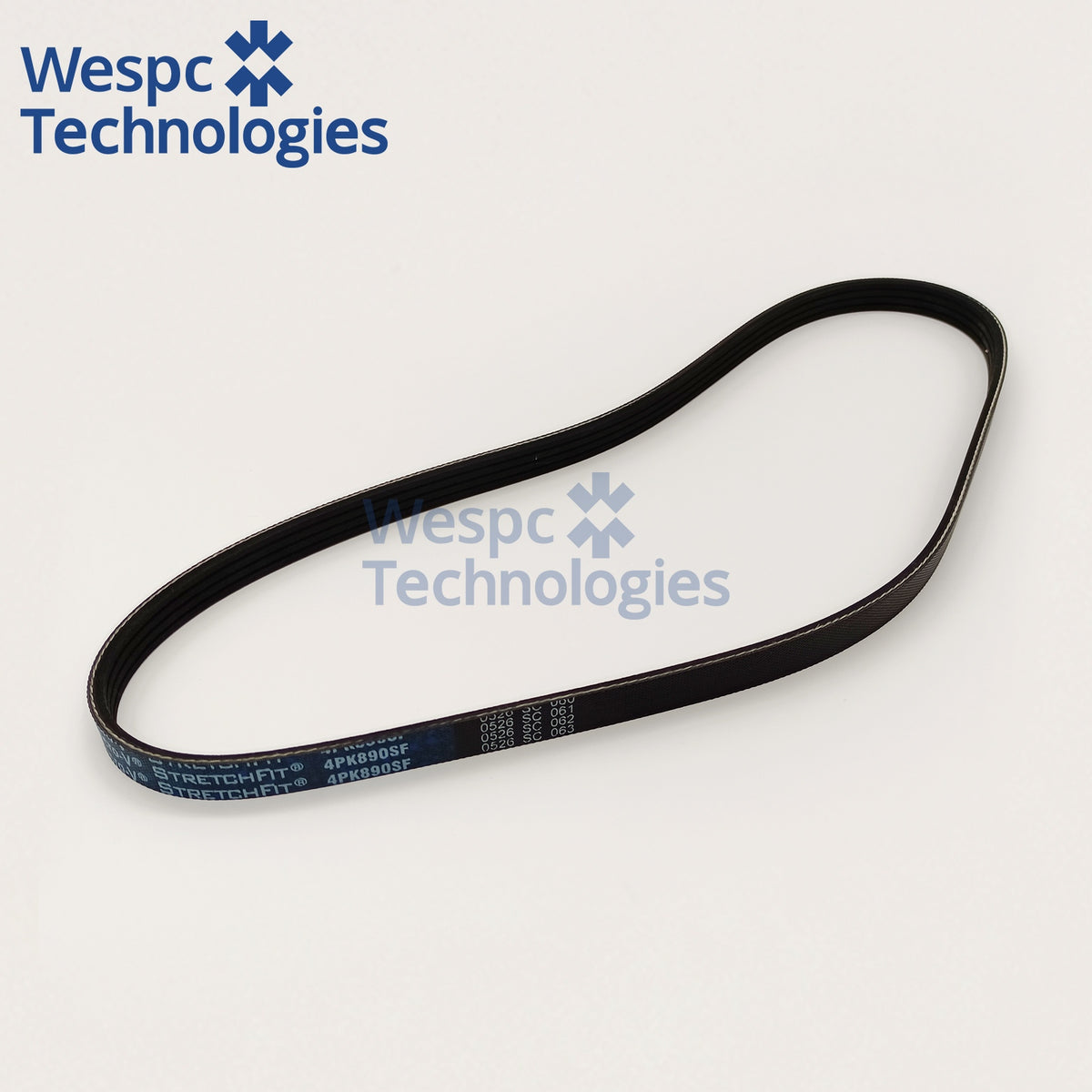Original Gates 4PK890SF Micro-V Stretch Fit Serpentine Belt 4 Ribs 890mm For Ford Focus ST Kuga 2.0