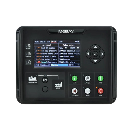 Original Genuine Mebay DC60D Generator Controller Panel LCD Display Engine Control Module