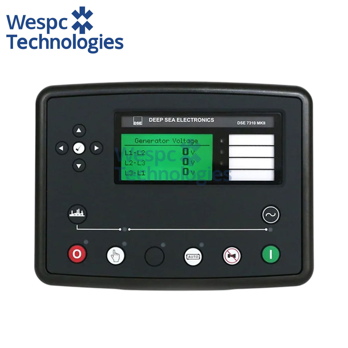 Original DSE7310 MKII Deep Sea AMF Generator Controller LCD Screen Display Control Module Panel