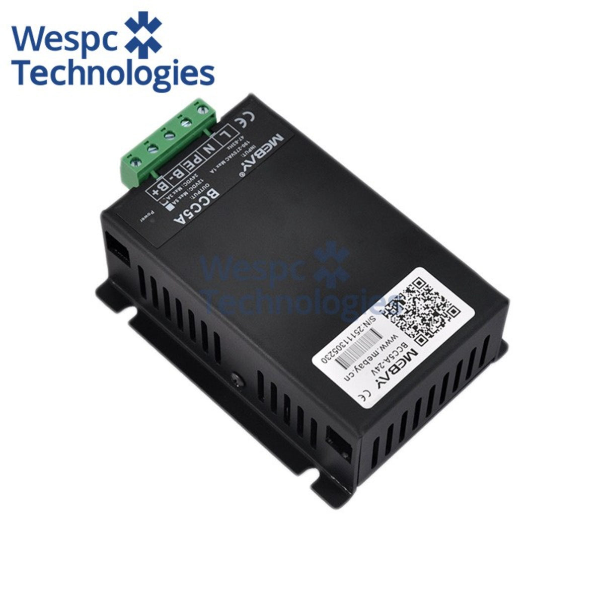 Original BCC5A Battery Charger 2-Stage 12V 5A 24V 3A Lead‑Acid For Diesel Genset