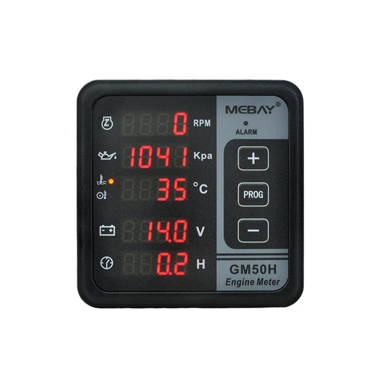 Original Mebay GM50H Replaced By GM50H MK3 Generator Digital Multi-function Meter Diesel Engine Monitor