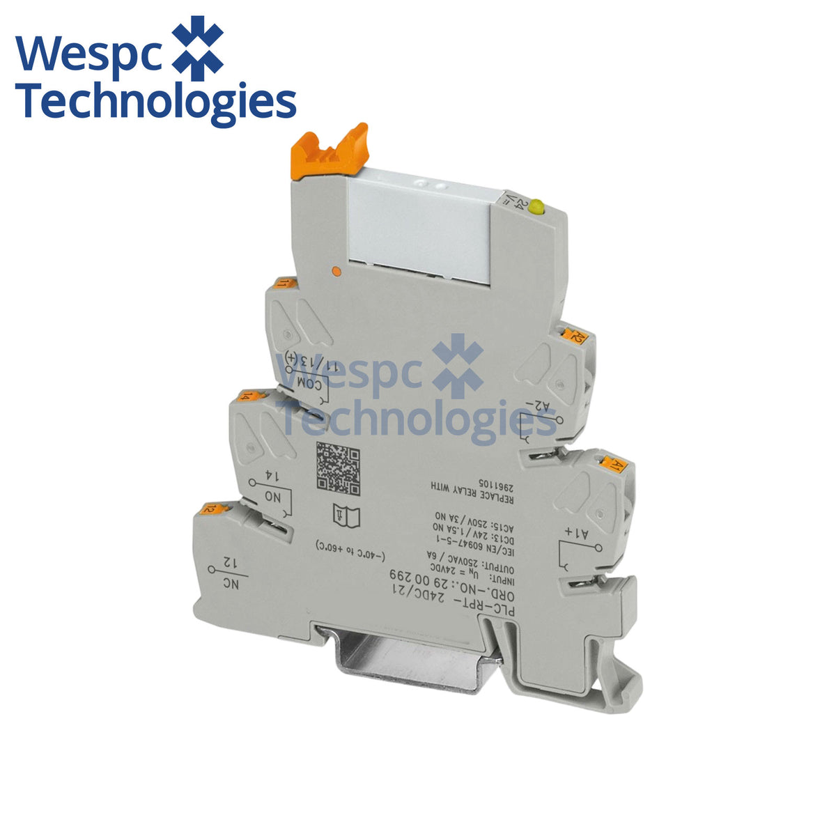 Original Phoenix Contact REL-MR-24DC/21-2900445 2900299 2961105 24VDC 6A Plug-in Miniature Power Relay