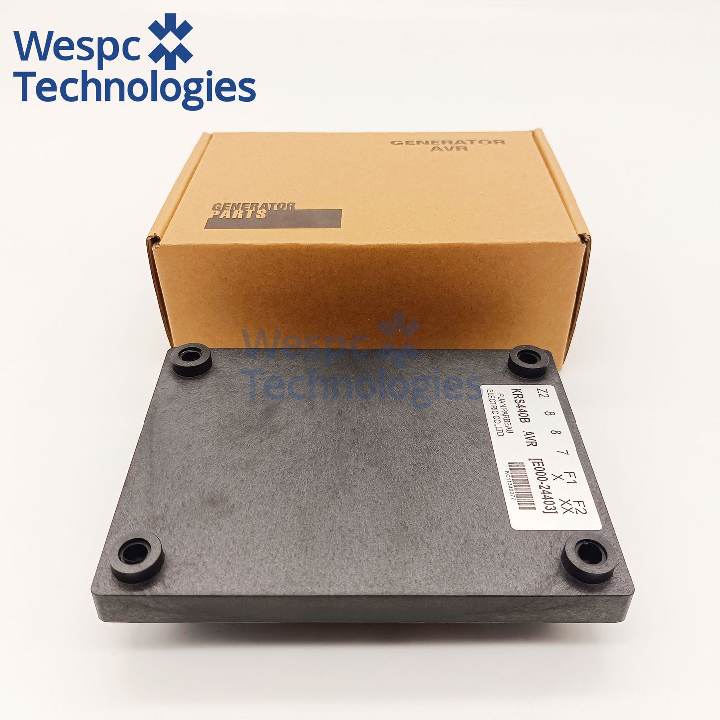 KRS440B AVR Automatic Voltage Regulator Compatible with SX440 AS440 Brushless Diesel Generator Stabilizer Wespc