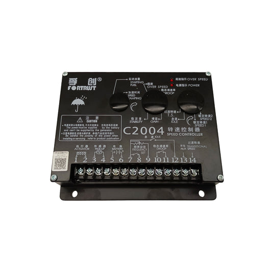 Original Fortrust C2004  Speed Controller  Diesel Engine Electronic Governor Precision Control Unit for  Generator Industrial Equipment