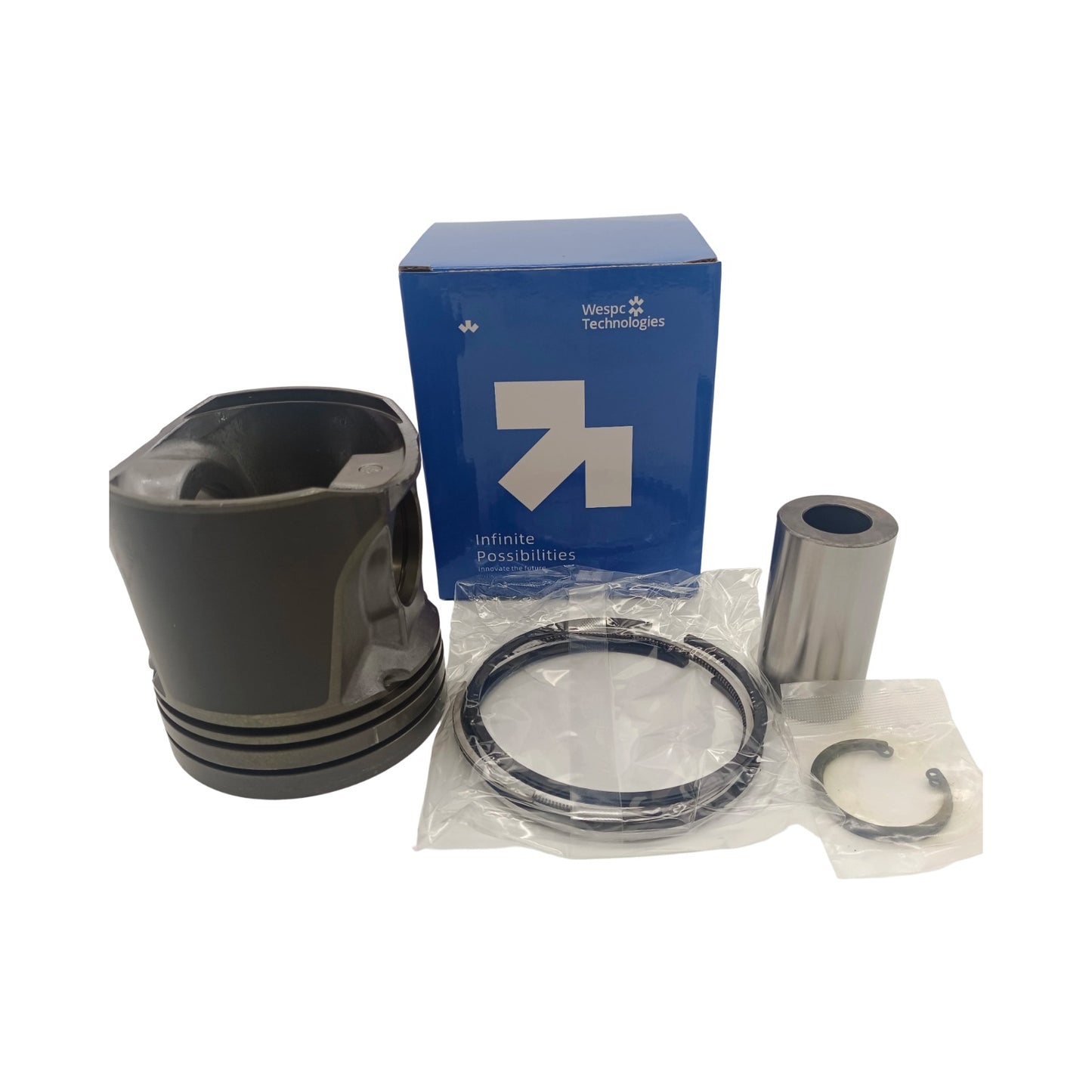 WESPC Piston Rings Kit Part U5LP0058 Direct Replacement fo Industrial Diesel Engine