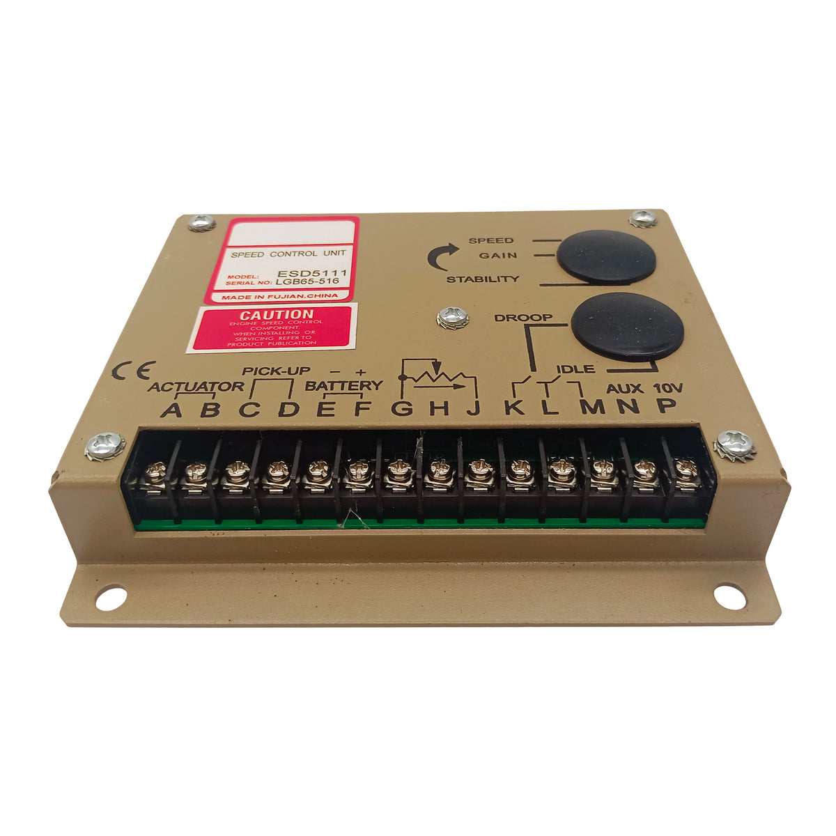 ESD5111 Electronic Governor Diesel Generator Speed Control Unit for Industrial & Standby Genset