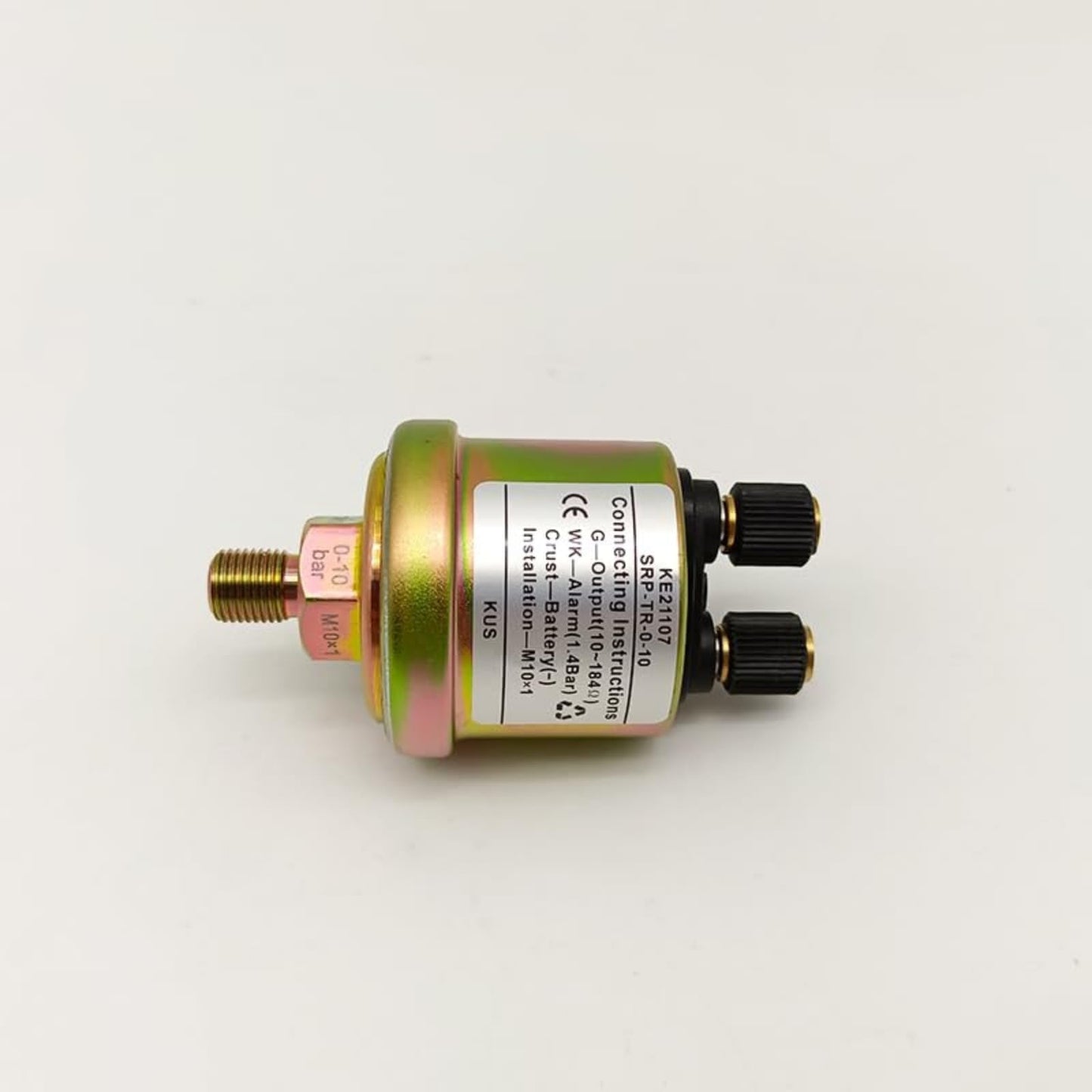 Original Kus KE21107 Kus Oil Pressure Sensor Switch M10×1(0-10bar) Alarm System 1.4 Bar Generator Parts K-E21107