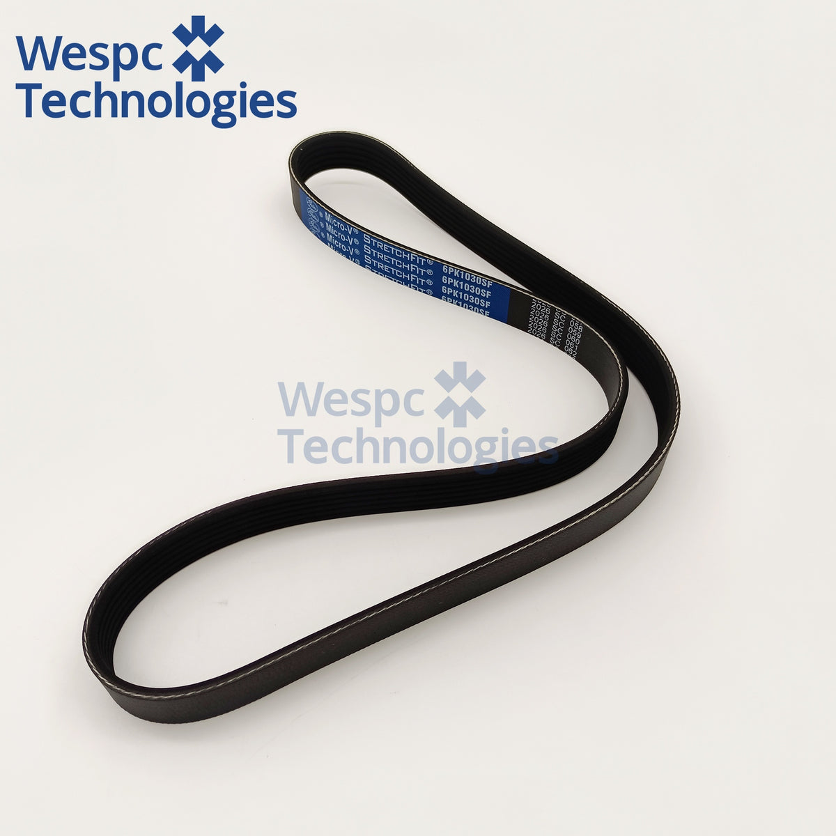 Original Gates Drive Belt 6PK1030SF Multi-V Fan Belt For Ford Fiesta 2010-2017 Engine