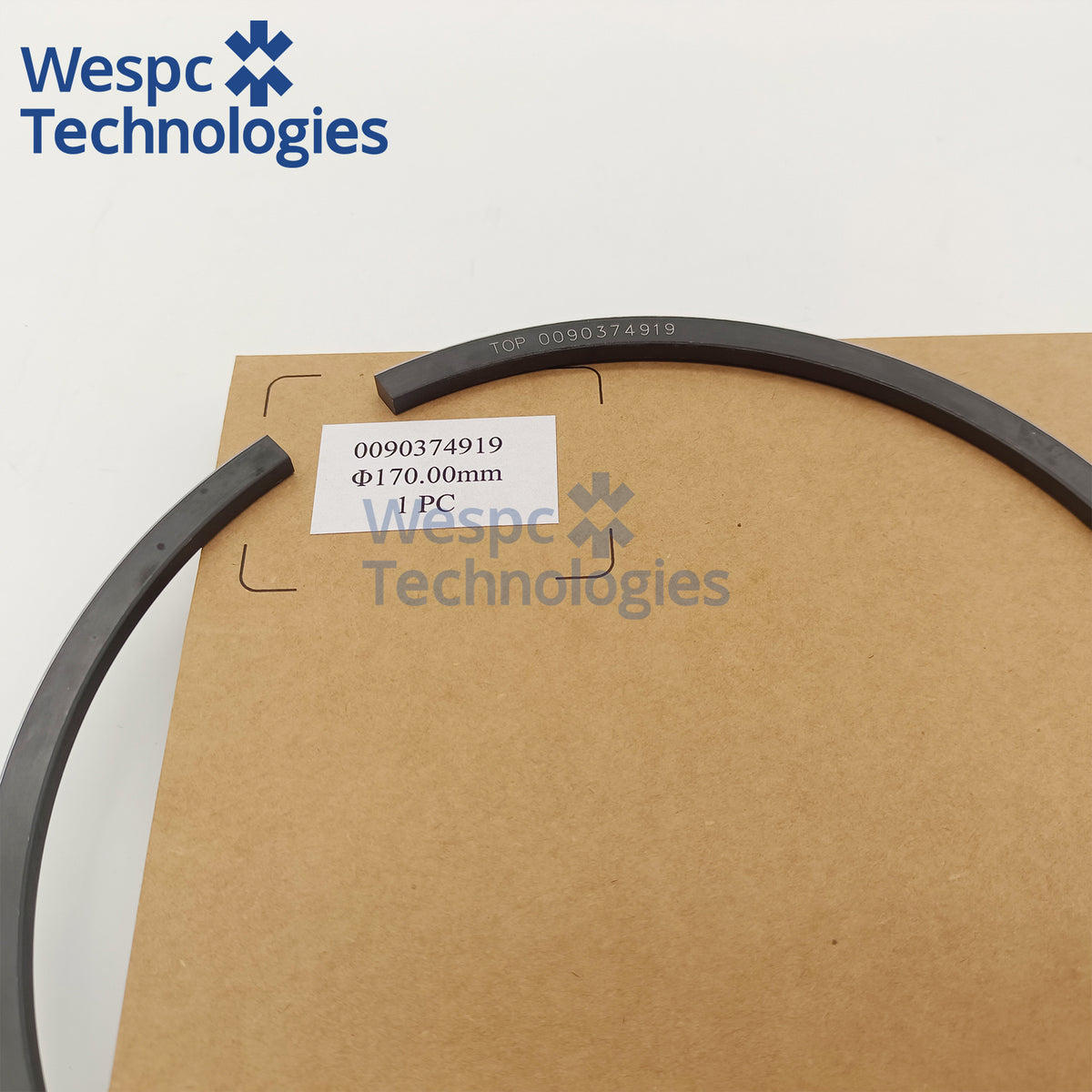 0090374919 Oil Control Piston Ring For MTU 4000 Series Marine & Generator Diesel Engine