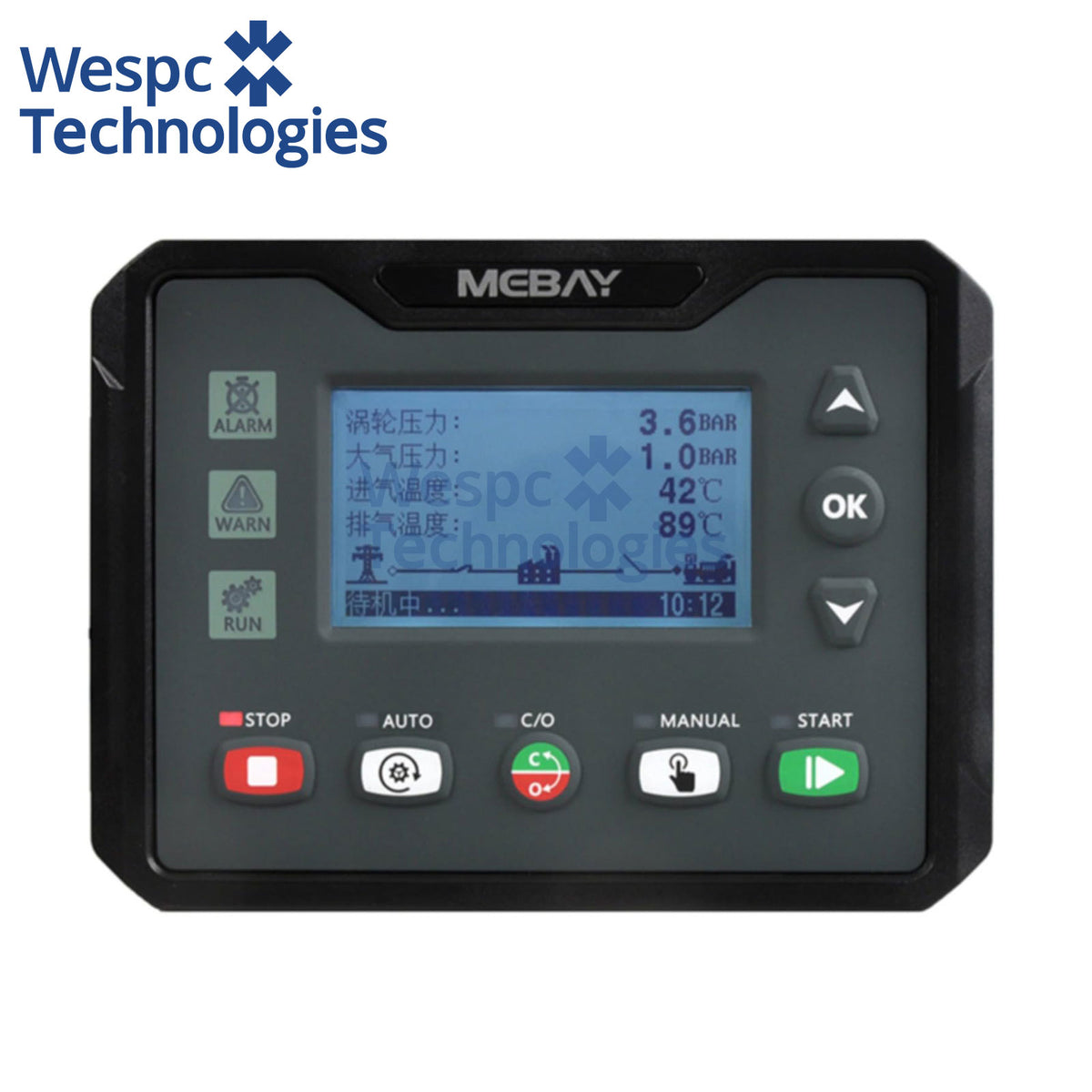 Original Mebay DC42C AMF Generator Controller Module Parameter Monitoring