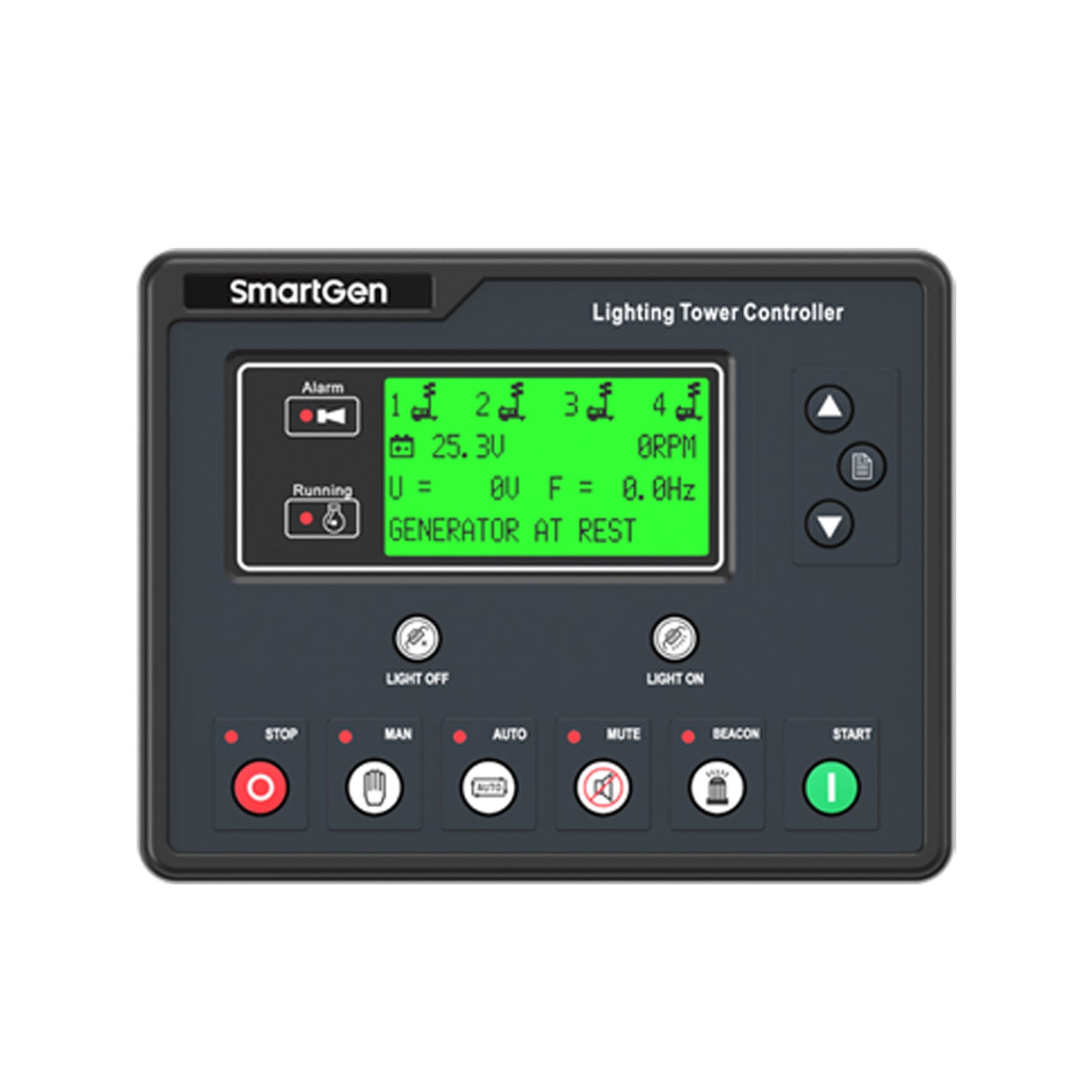 Original Smart Gen ALC704 Light Tower Controller Remote Start/Stop Monitor Module Control Pannel