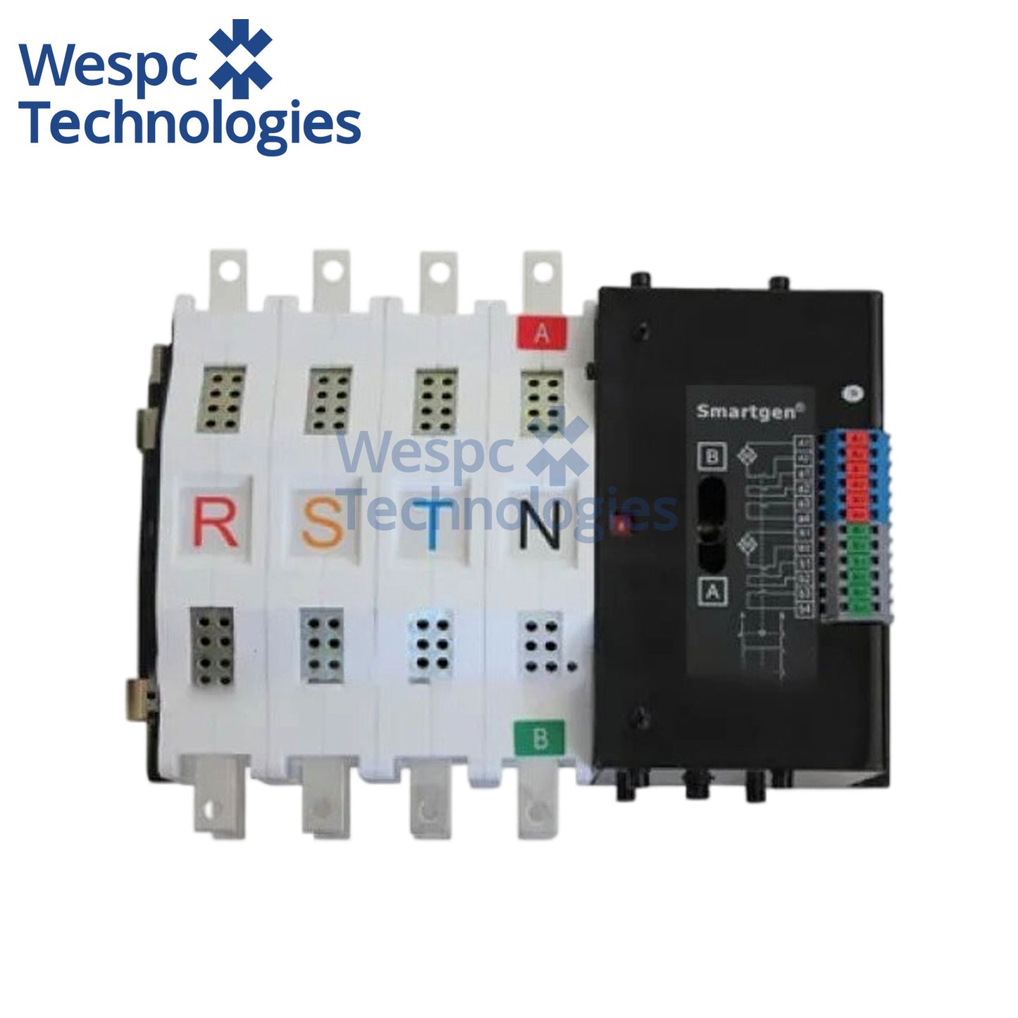 Original SmartGen SGQ400A 4P PC Class ATS Automatic Transfer Switch 400A Dual Power Changeover Switch