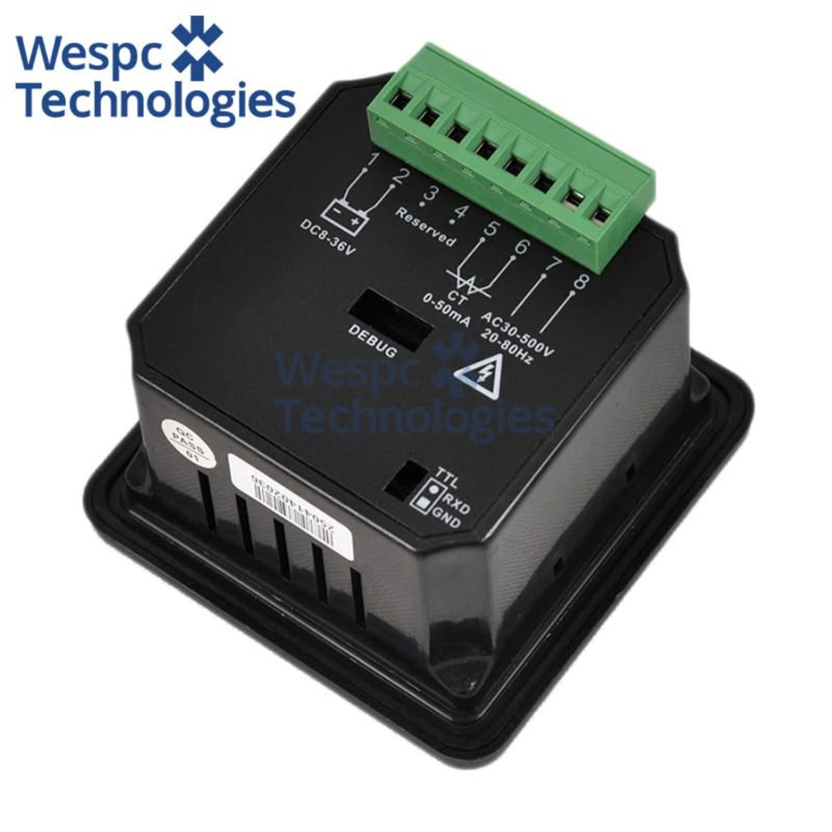 Original Mebay GV26DC Digital Generator Meter 3-Row LED DC 8-36V Panel Meter