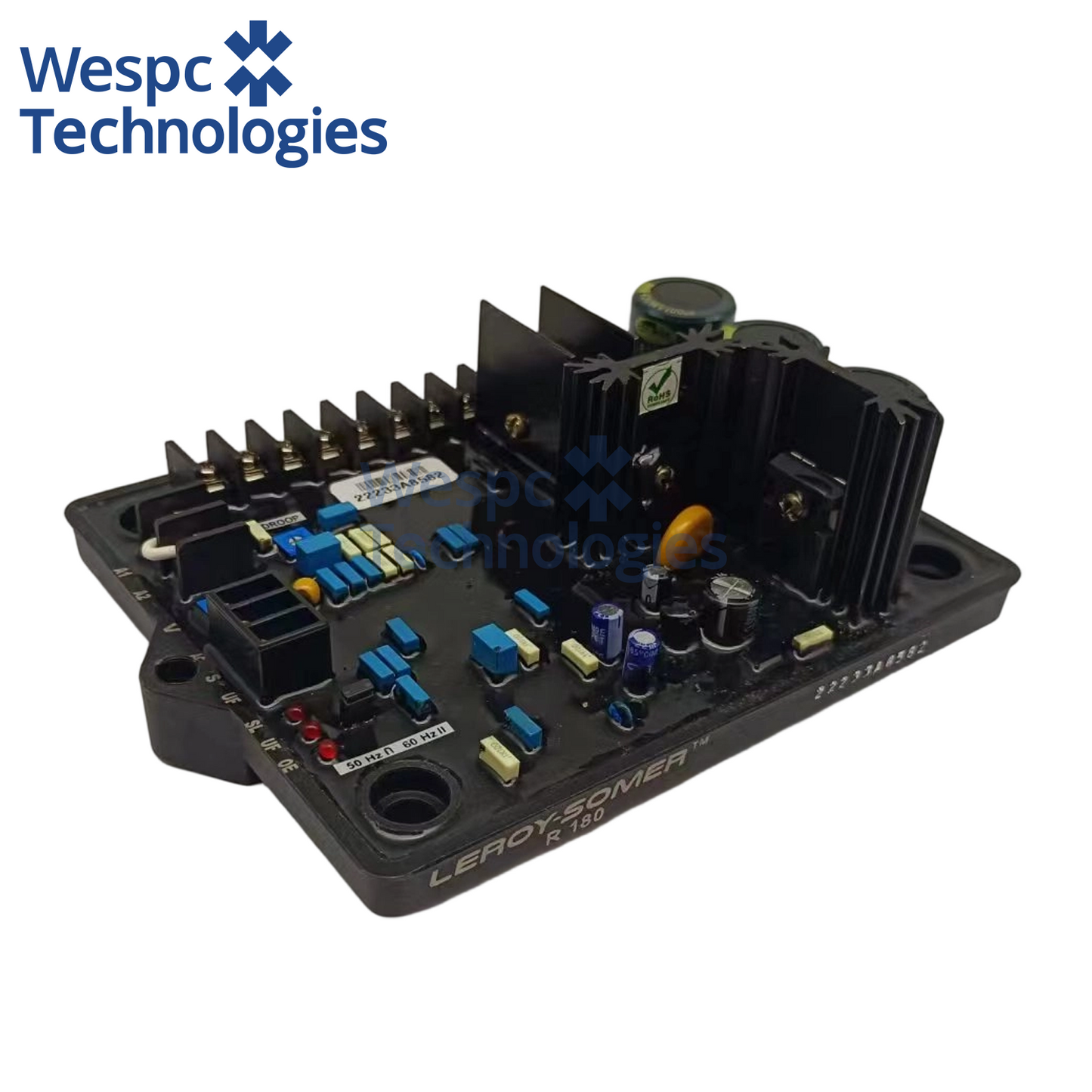 Original LEROY-SOMER R180 AVR Diesel Generator Power Supply Automatic Voltage Regulator