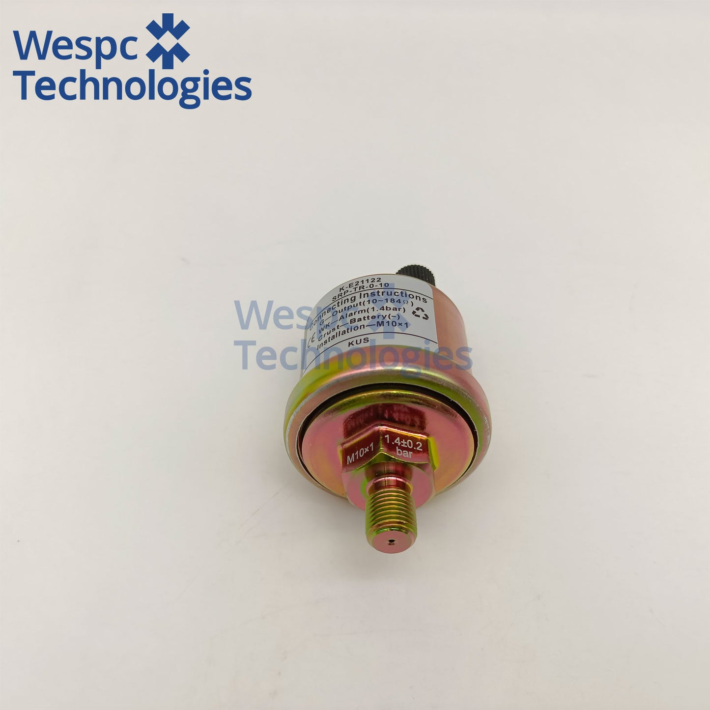 Original KUS K-E21122  Oil Pressure Sensor KE21122 With Alarm 1.4bar Thread VDO Compatible Generator Engine Spare Part