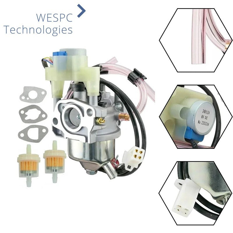 16100-ZL0-D66 Carburetor replacement for HONDA EU3000IS EU3000 inverter GENERATO