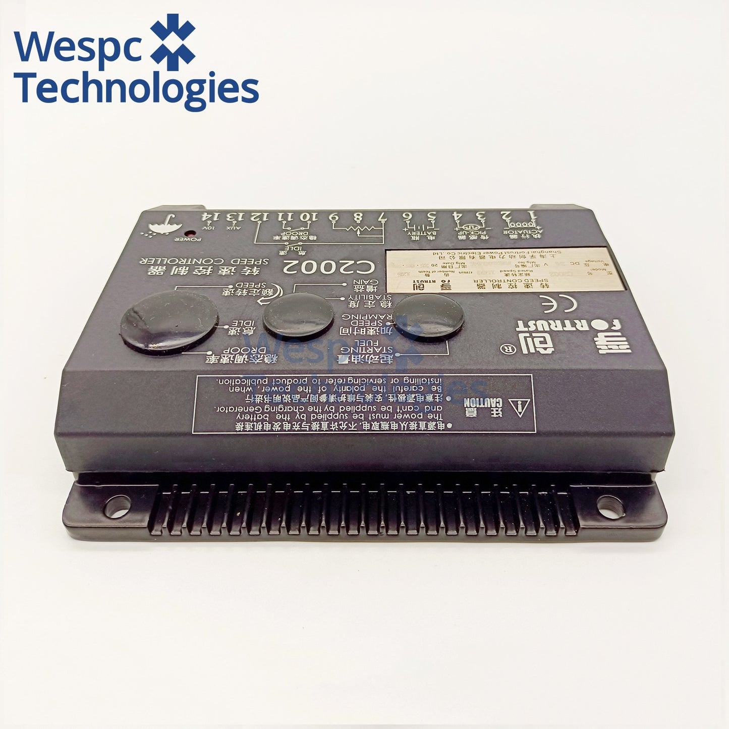 C2002 Diesel Speed Governor DC12V DC24V PID Closed Loop Speed Controller
