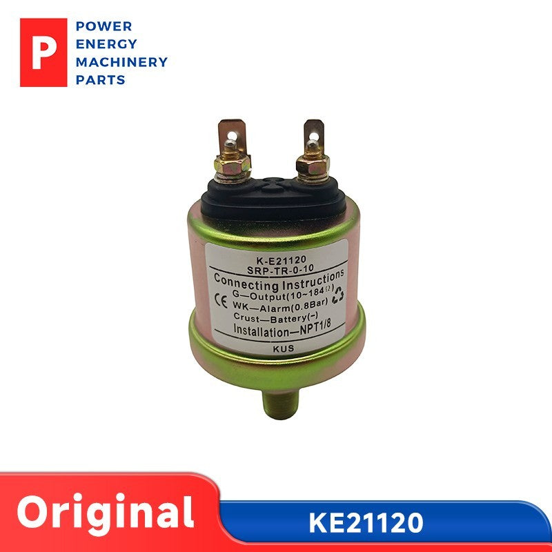 Original KUS KE21120 Oil Pressure Sensor NPT 1/8 0-10 Bar Generator Sensor
