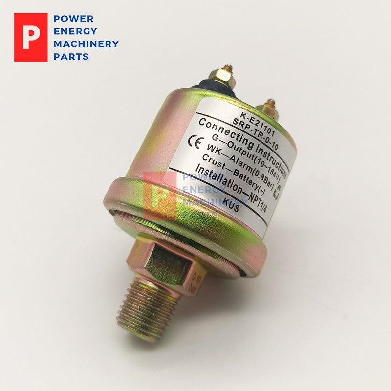 Original KUS KE21101 Mechanical Oil Pressure Sensor 0-10Bar NPT1/4 Thread 0.8Bar