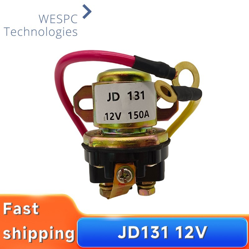 JD231 150A Heavy Duty Automotive Starter Relay 12V/24V DC Slow Engagement Solenoid Relay For Diesel Generator