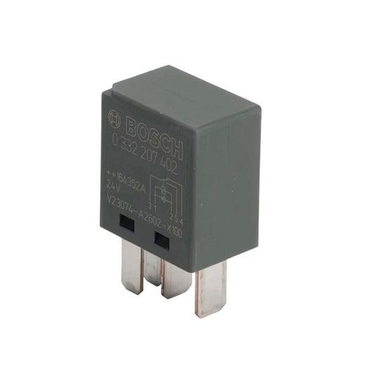 Original Bosch 0332207402 5 Pin SPDT Black Cube Micro Relay 24V DC 10A NO 10A NC Automotive Relay
