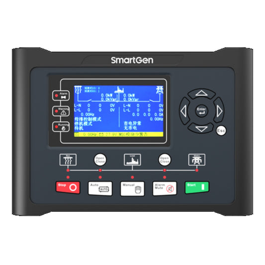 Original SmartGen HGM9560 Bus Tie Mains Parallel Unit Generator Controller TFT Color LCD IP55 Panel