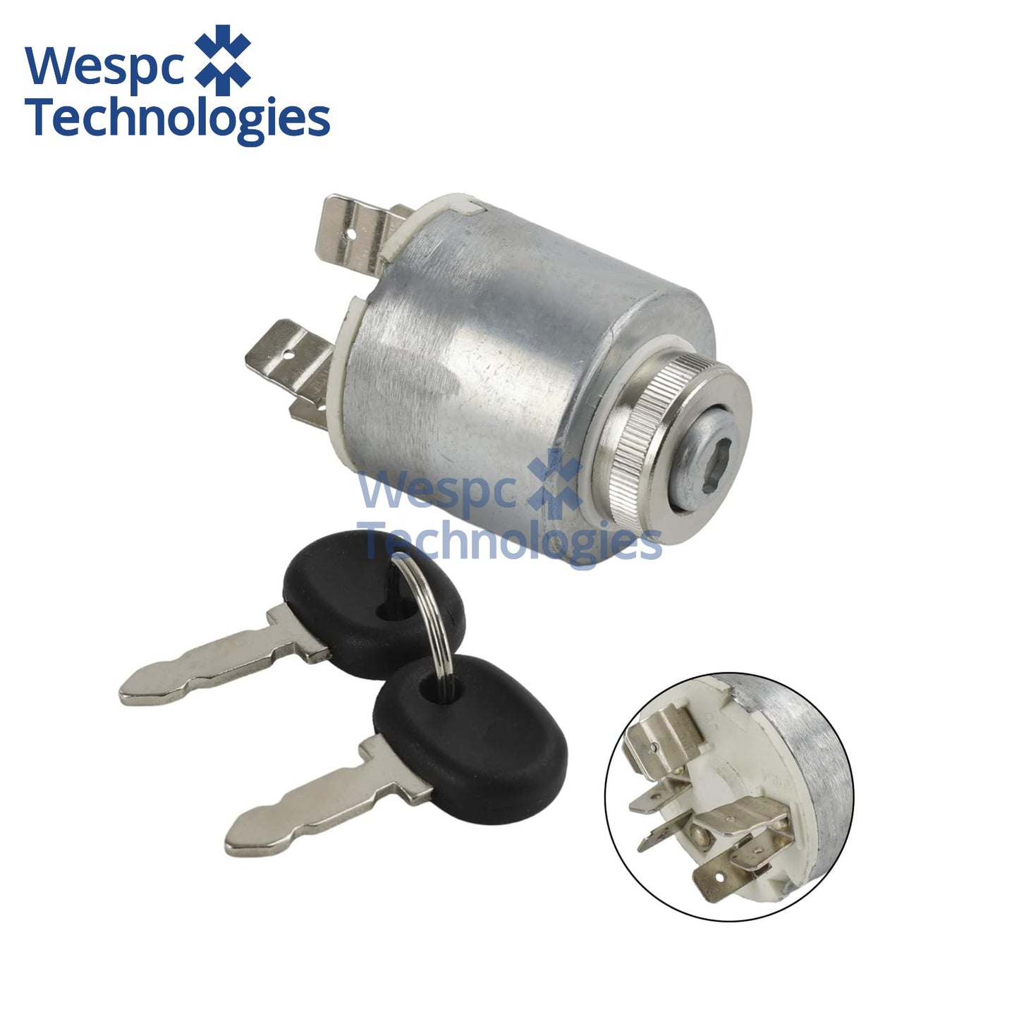 14159000 Ignition Switch | For New Holland, Case, Fiat Tractors | Replace 5146155 5129862