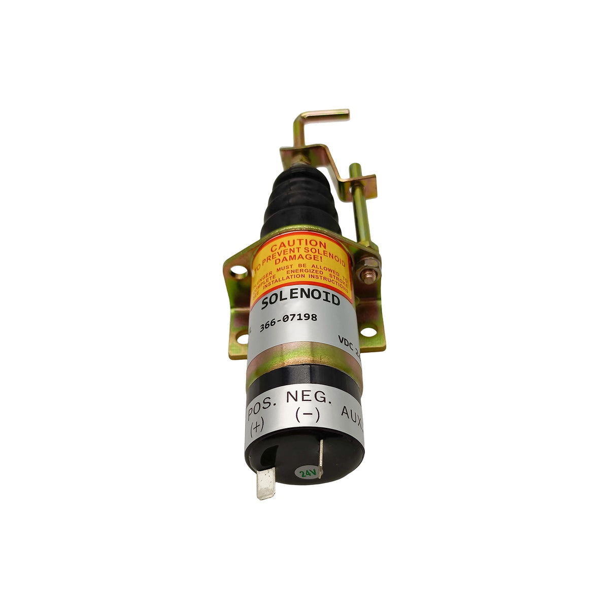 WESPC 366-07198 Fuel Shut Off Solenoid Valve 24V Fits Diesel Engine