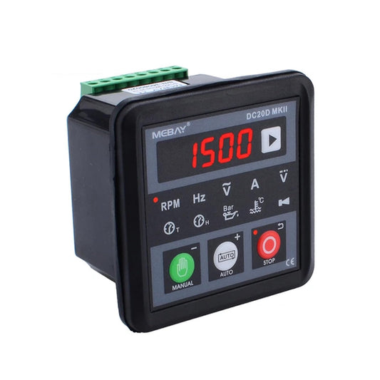 Original Genuine DC20D MKII Mebay Generator Controller Module Self-starting Control Panel Display