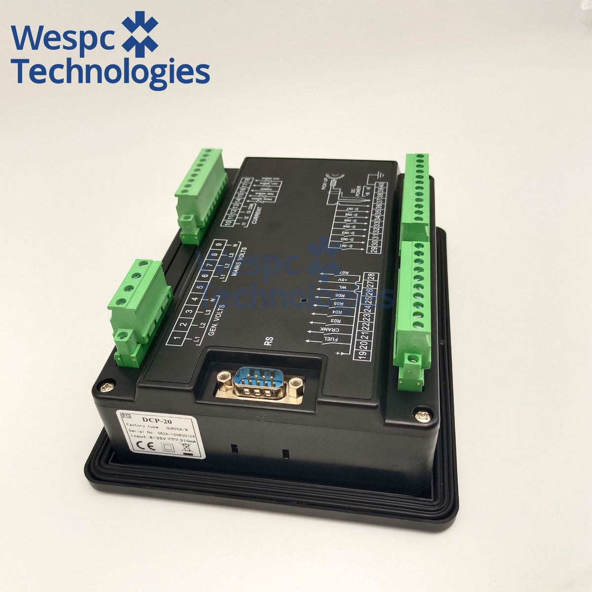 Original FG Wilson DCP-20 Digital Controller Genset LCD Control Panel Module