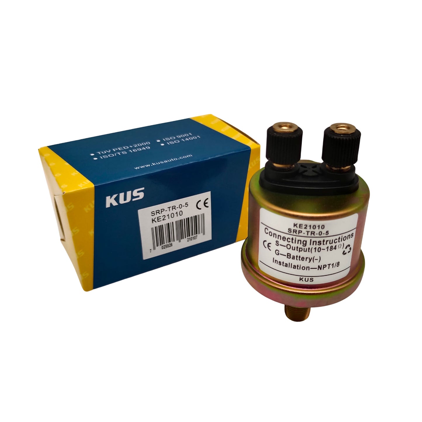 Original KE21010 KUS VDO 360-081-032-001C 0-5bar Oil Pressure Sensor Generator Parts