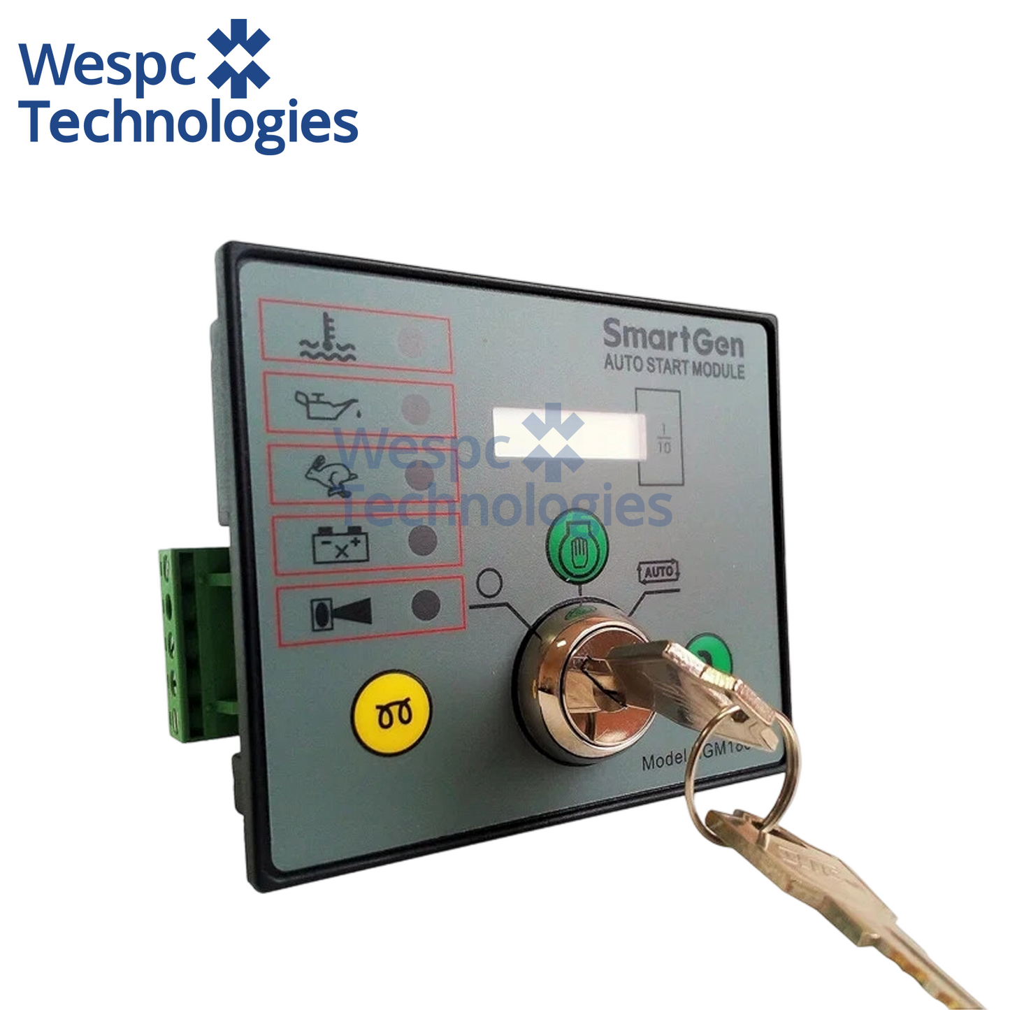 Original Smartgen HGM180HC Diesel Genset Auto Start Controller LED Indicator LCD Hour Meter DC8-35V 12/24V Universal