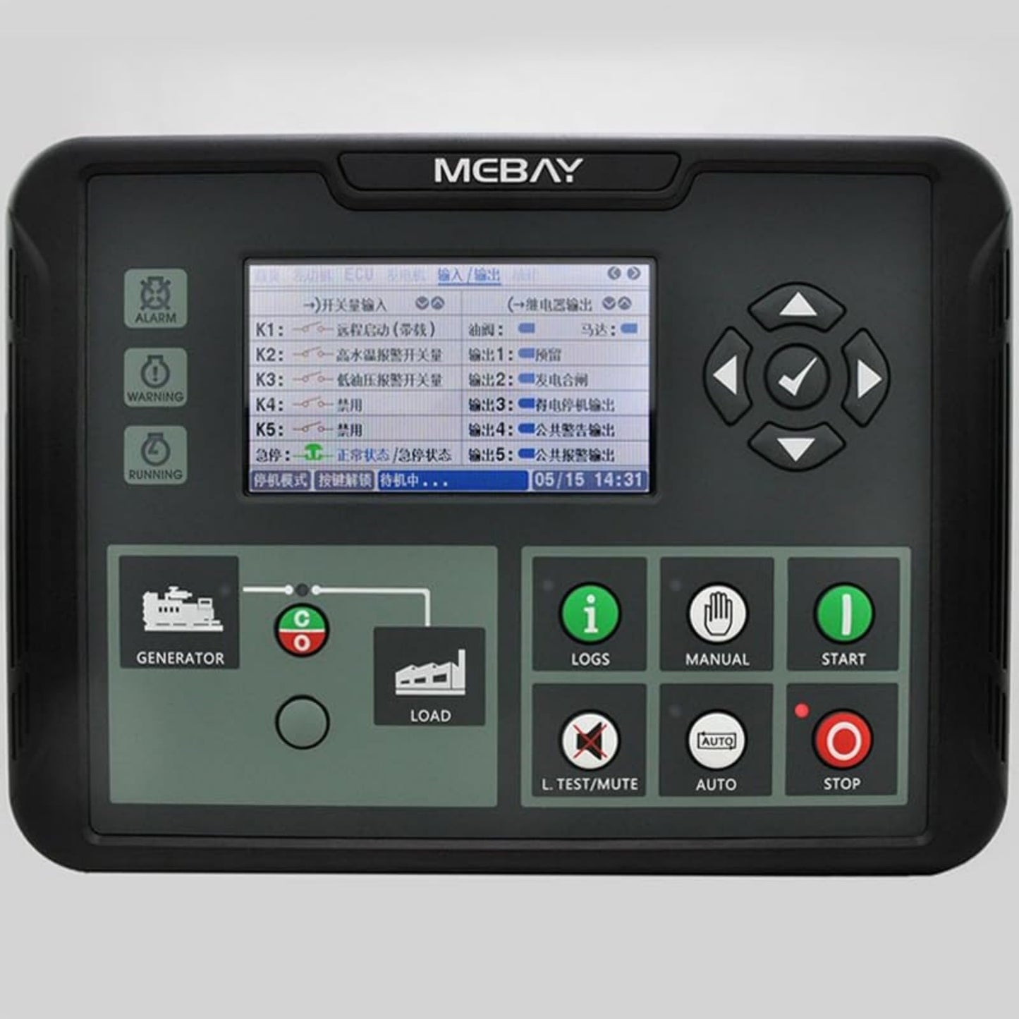 Original Mebay DC90DR replaced by DC92DR MK3 Diesel Gasoline Gas Genset Generator Controller with CAN/RS485 Port