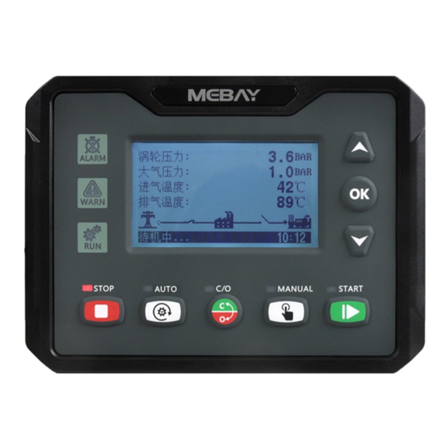 Original Mebay DC42C AMF Generator Controller Module Parameter Monitoring