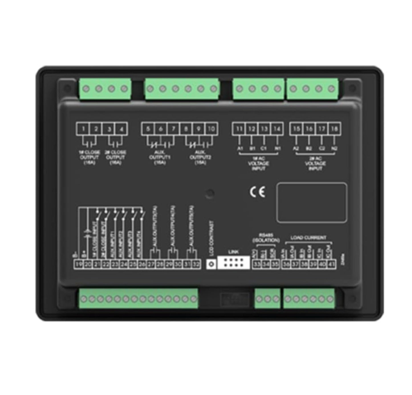 Genuine HAT600I SMARTGEN ATS Controller Generator Control Module AC Power-Supply