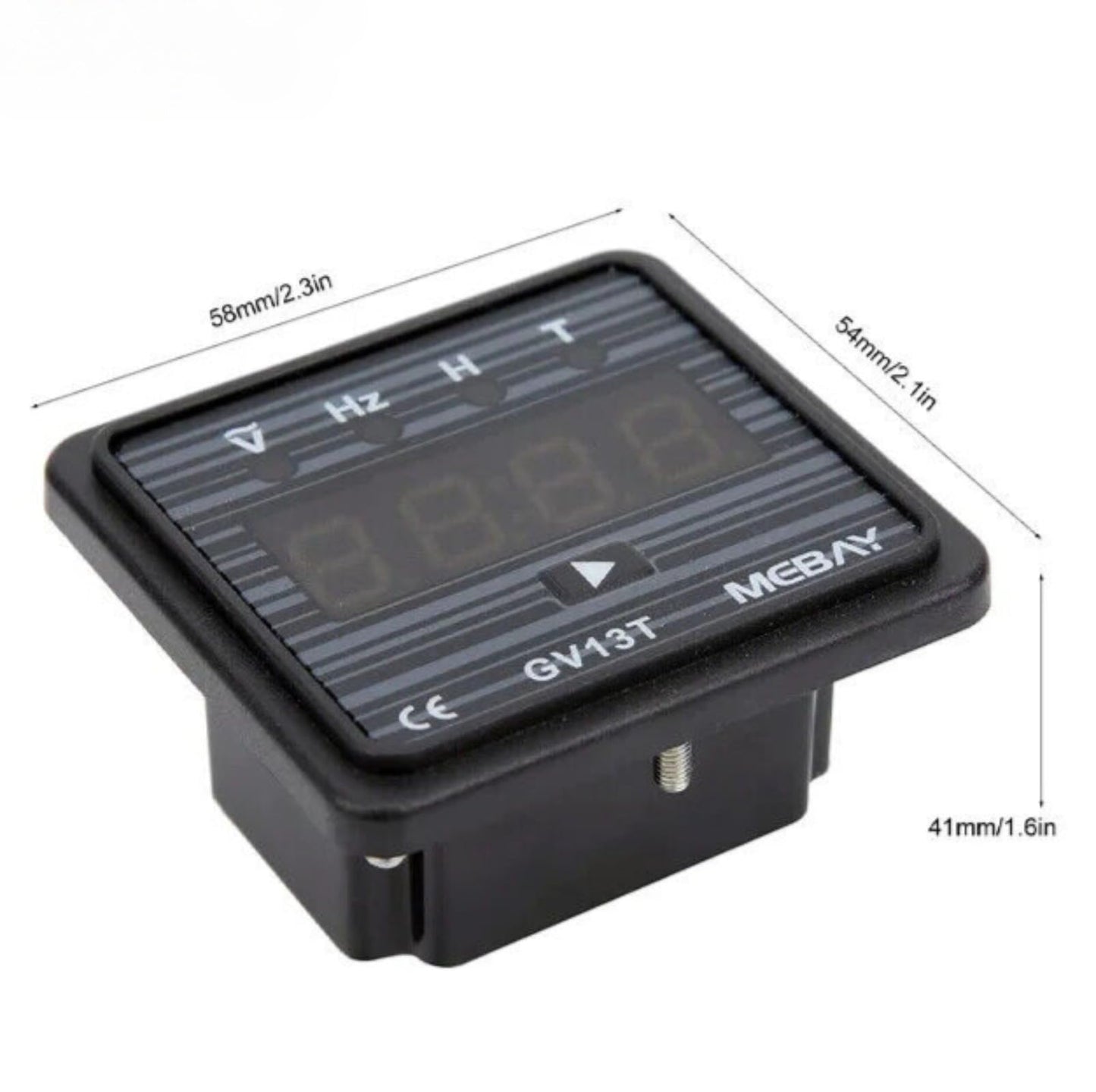 Original MEBAY GV13T AC220V/AC380V Generator Digital Voltmeter Frequency Test Hour Meter