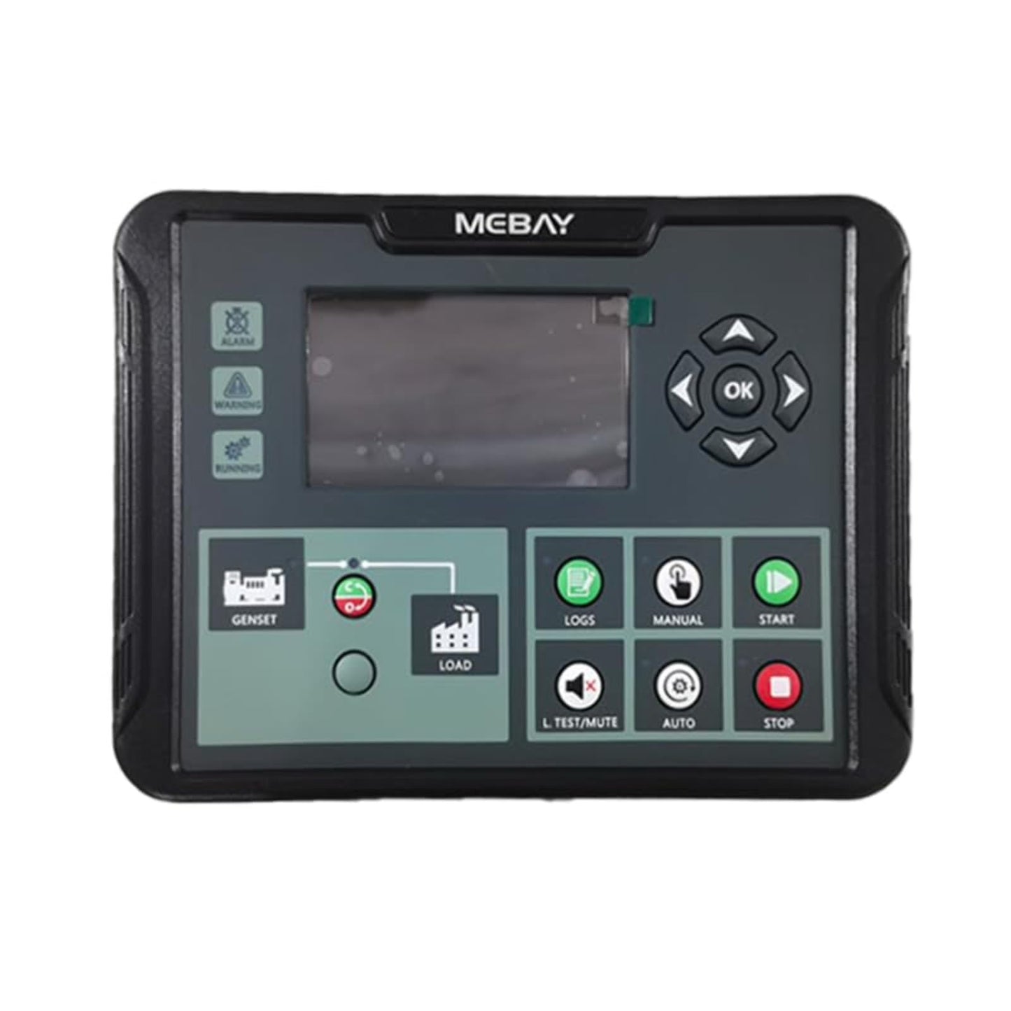 Original Mebay DC100D Genset Parallel Controller Diesel Generator LCD Control Board CAN Communication Interface Generador Parts