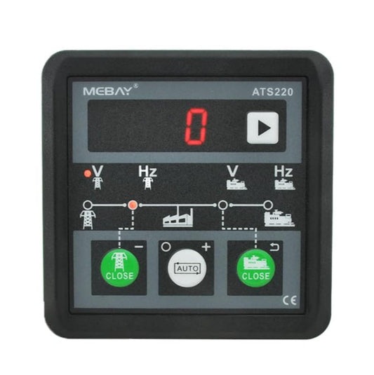 Original Mebay ATS220 Generator Genset ATS Controller Automatic Transfer Switch Module Panel LED Display