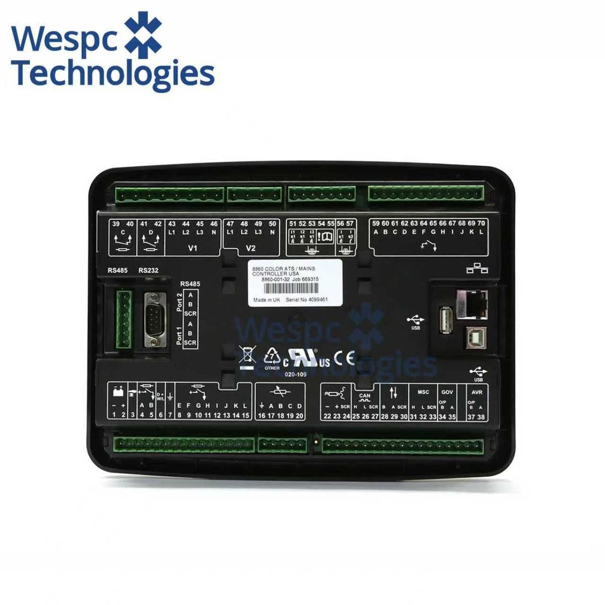 Original DSE8860 Deep Sea Auto Transfer Switch Control Module Intelligent Automatic Generator Controller