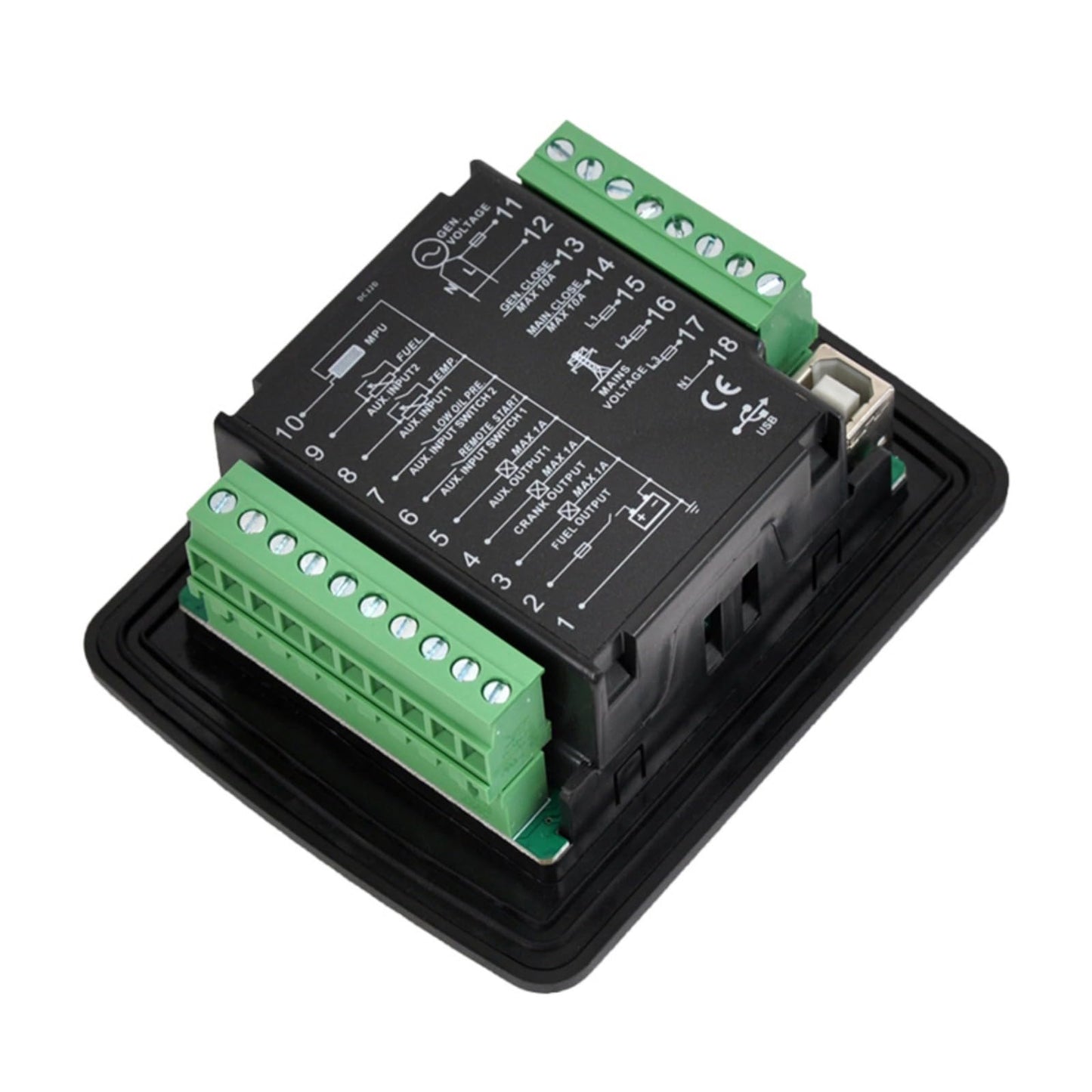 Original Mebay DC32D Controller Panel Board Generator Engine Control Module