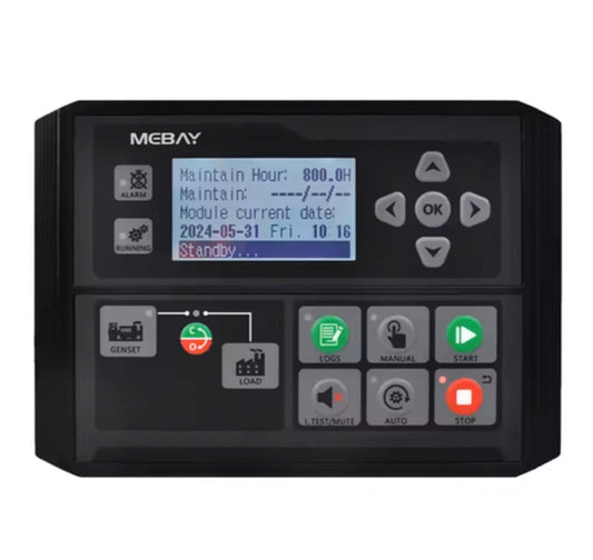 Original Mebay DC40DR MK4 Genset Controller Diesel Generator Parts  Module Panal