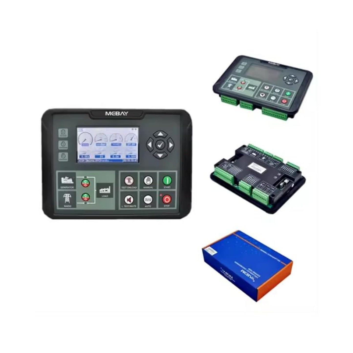 Original Mebay DC92DR replaced by DC92DR MKII Generator Controller RS485 CAN interface monitoring Control Board
