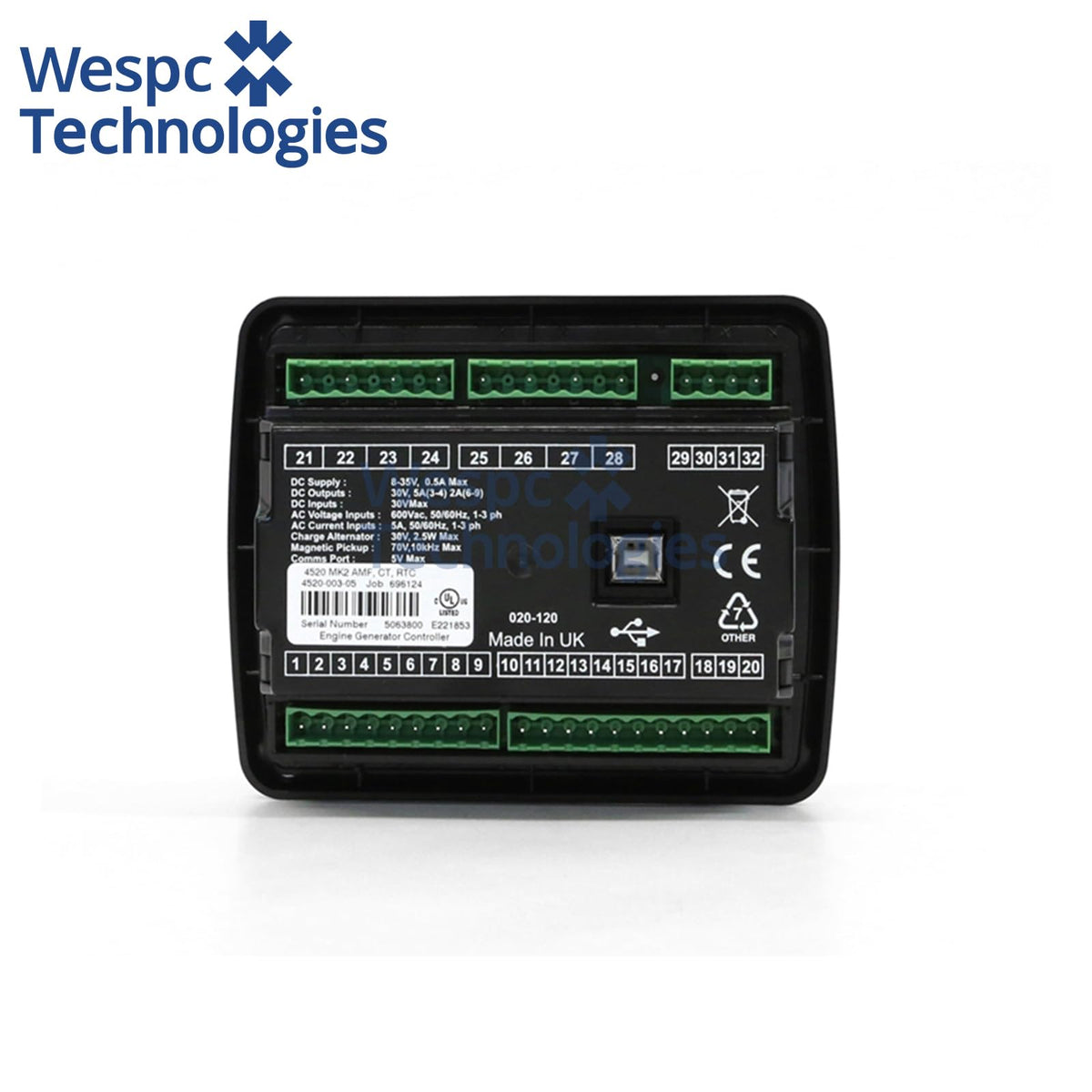 Original Deep Sea DSE4510 MKII Auto Start Control Module Generator Controller