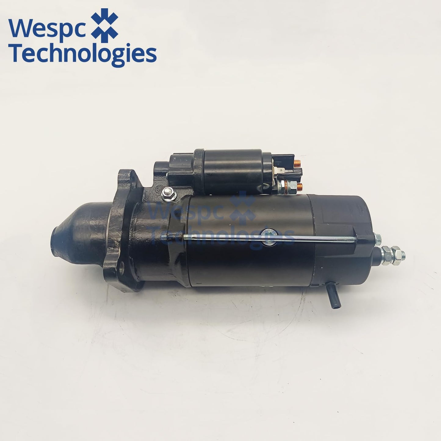 WESPC T410861 Starter Motor 12V 10T for Perkins 1104D-E44T 1104D-E44TA 1106A-70T 1106D-E66TA Diesel Engines