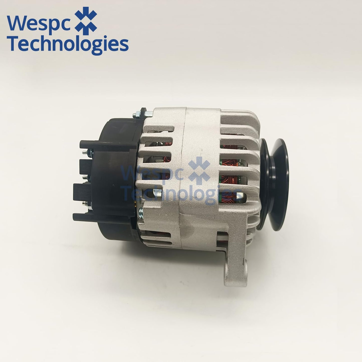 WESPC T414270 Alternator 12V 85A for Perkins 1104D-E44T 1104D-E44TA 1106A-70T 1106D-E66TA Diesel Engines