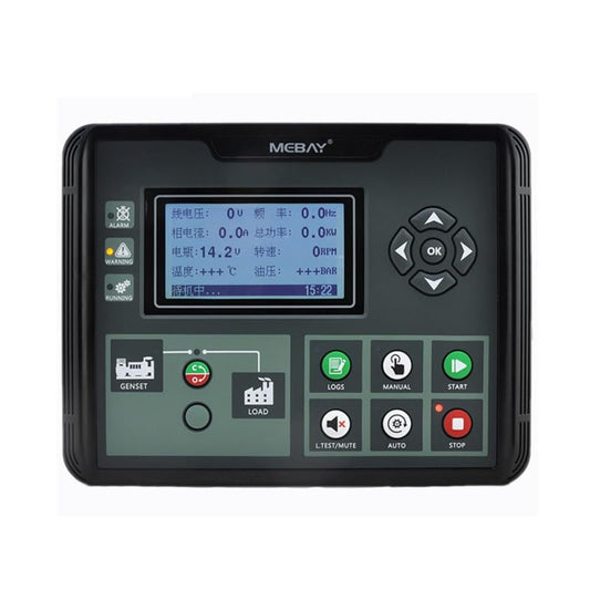 Original Mebay DC50DR MK3 Generator Auto Start Controller Diesel Genset Control Panel Module
