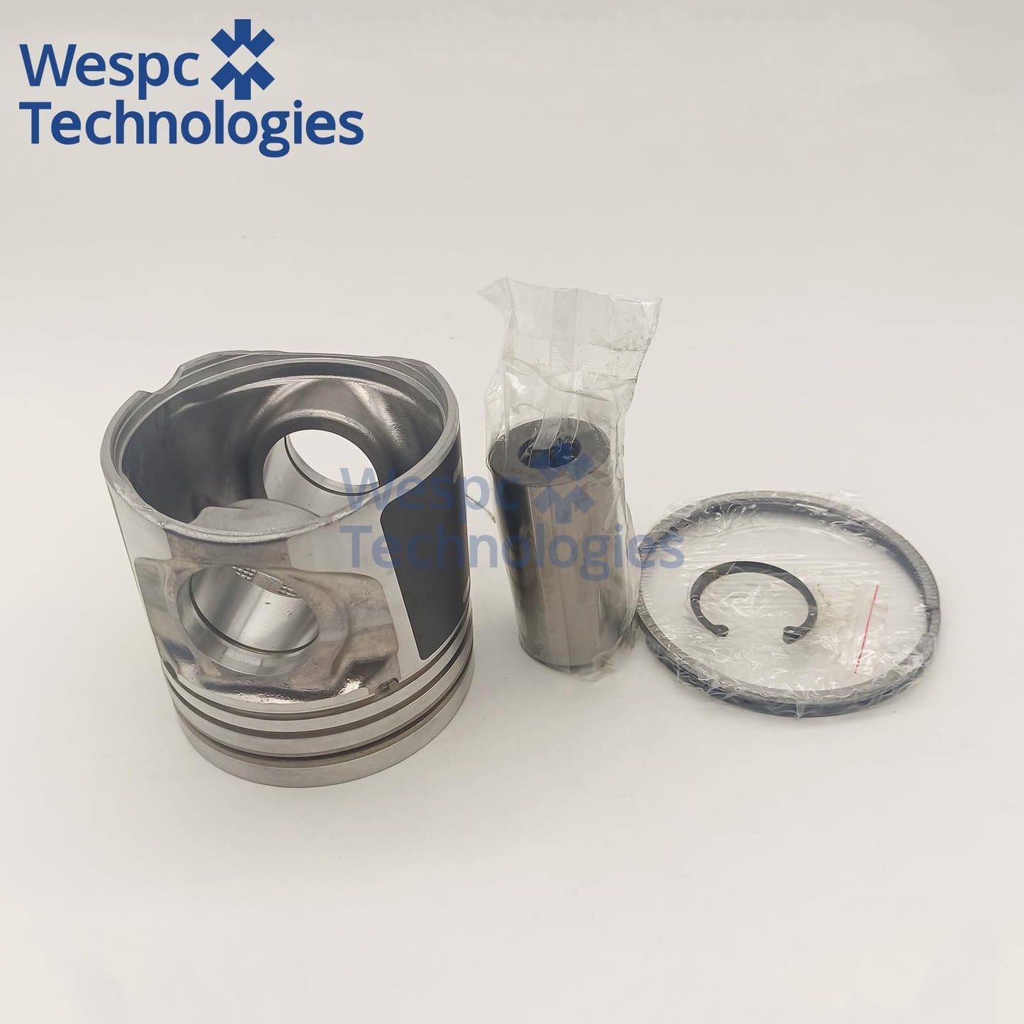 WESPC T412276 Piston & Rings Kit for Perkins 1004 1006 1104 3.152 Diesel Engines