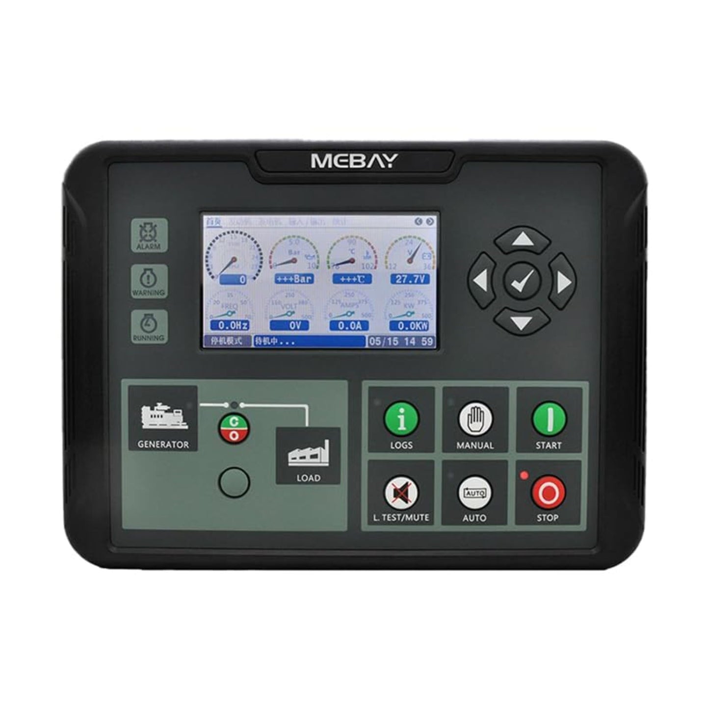 Mebay DC80DR MK3 Start Stop Diesel Generator Controller Module RS485 Monitoring